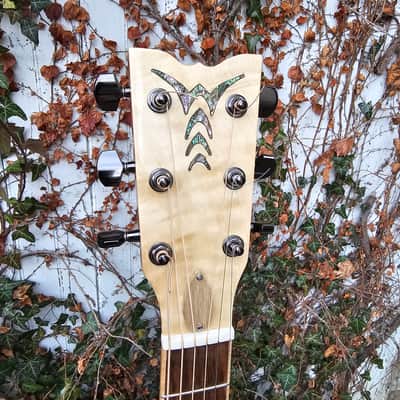 Wilhelm Guitars Black Limba, German Spruce OM Acoustic Guitar image 14