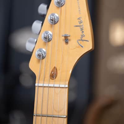 2011 Fender USA American Deluxe Ash Stratocaster - Tobacco Sunburst image 13