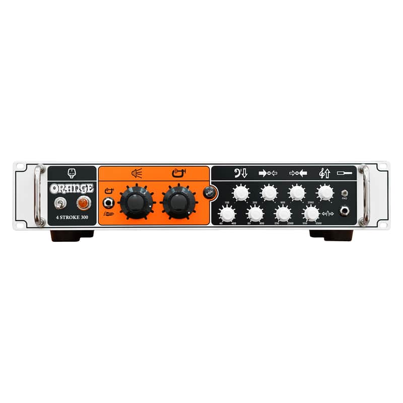 Orange 4 Stroke 300 Bass Head image 1