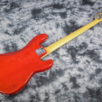 Fender Precision Bass Hot Rod Sunset Orange 1999 Left Handed image 11