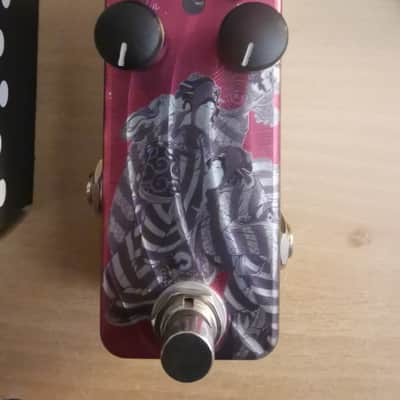 One Control Strawberry Red Overdrive RC Japonism Edition OC-SRODRCn 2024 - Custom Screen printed image 12