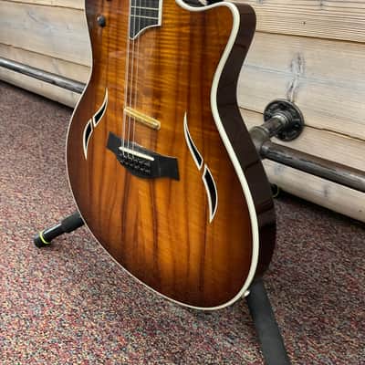 Taylor T5C2-12 Custom Koa 12-String 2008 - 2013 - Koa Shaded Edgeburst image 5