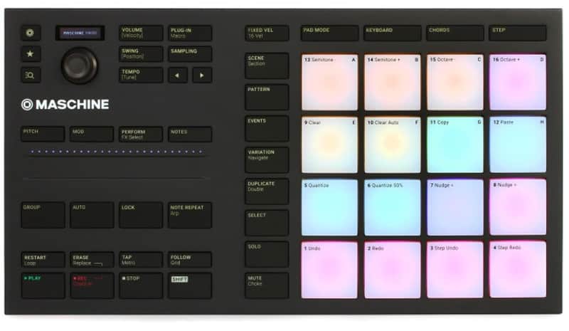 Native Instruments Maschine Mikro MK3 Production and Performance System with Software (MaschMik3d2) image 1