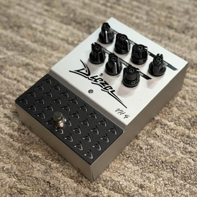 Diezel VH4 Distortion Pedal 2010s White image 1