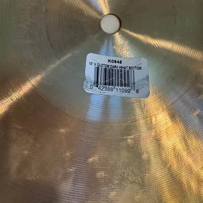 Zildjian K Custom Dark 14" Hi Hats 1010/1252g Video image 10