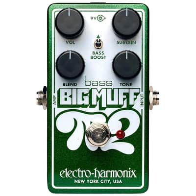 Electro-Harmonix Bass Big Muff Pi 2 Dual Op-Amp Fuzz Pedal – Brand New image 1