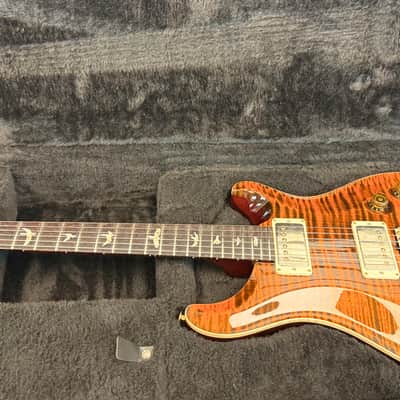 PRS Dave Grissom DGT 10 Top, Bird Inlays Electric, Yellow Tiger with Case - Pre Owned image 6