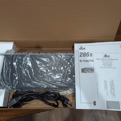 dbx 286s Microphone Preamp Processor - mint open box 2010s - Silver image 2