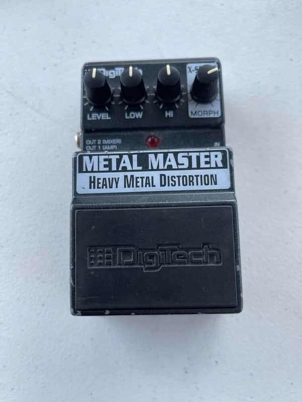 Digitech X-Series XMM Metal Master Heavy Metal Distortion Guitar Effect Pedal image 1