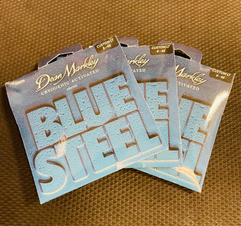 Dean Markley #2554 9-46 Blue Steel Guitar Strings image 1