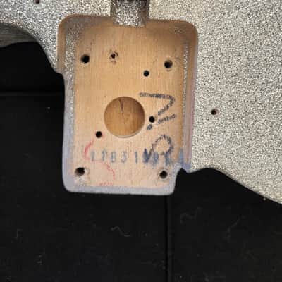 Fender Brad Paisley Road Worn Telecaster Body 2017 - 2020 - Silver Sparkle image 4