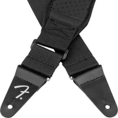 Fender Swell Neoprene Guitar Strap, Ultimate Comfort, 2" Wide, Black image 3