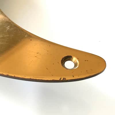 Schecter complete F500t Stratocaster monstertone single coil pickup assembly with brass pickguard image 10