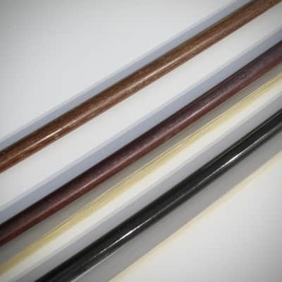 German Cello Bows High Quality 4/4 Lot of Three (3) Circa-1900s-Brown image 8