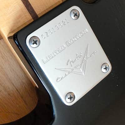2011 Fender Custom Shop La Cabronita Porrazo Relic Bass Black Precision w/ohsc Case Candy & COA image 11