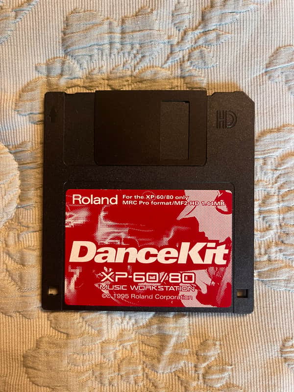 Roland XP-60 / 80 Dance Kit Floppy Disk