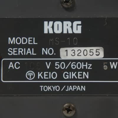 KORG MS-10 Vintage Analog Semi-Modular Synthesizer MS10 w/ Patch Cable image 8