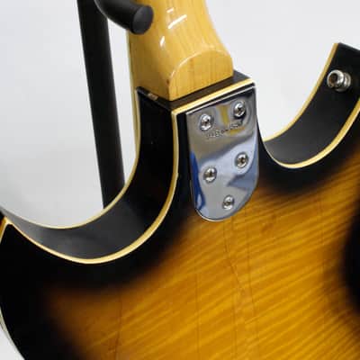 Vintage Apollo Fujigen Made Barney Kessel Style Electric Guitar with the Original Case image 11