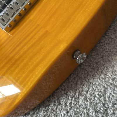 Xavier Tiger Maple Strat Style Electric Guitar, Alder Body, Maple Neck, Rosewood Fingerboard image 11