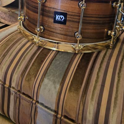 Kings Custom Drums 14x7" Queensland Walnut Snare image 14
