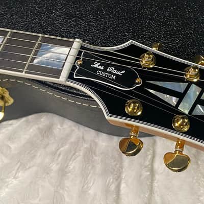NEW! Gibson Dealer Select Custom Shop Les Paul Custom AAAAAAA Quilt - 7AQ! - Natural - SO MUCH DEPTH and MOVEMENT! - 9.7 lbs - Authorized Dealer - G07564 image 7