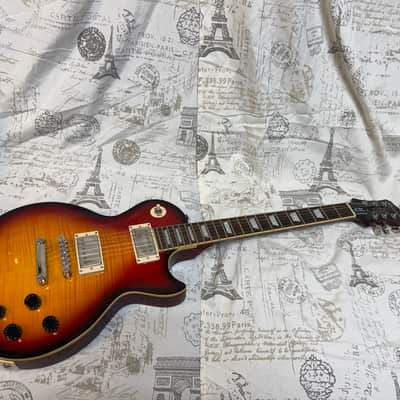 2016 Epiphone Les Paul Standard Pro Vintage Tri-Burst Finish “Duane Burst” CLEAN! image 4