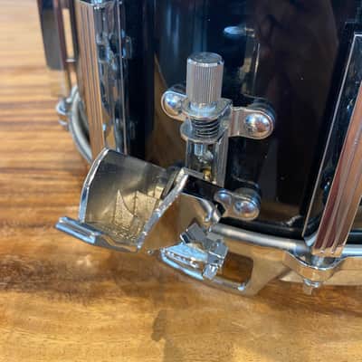 Tama Artwood Snare Drum 1980s - Piano Lacquer Black - with Case! image 9