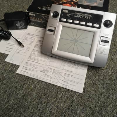 Korg KP-1 Kaoss Pad 1 2000s - Silver image 2