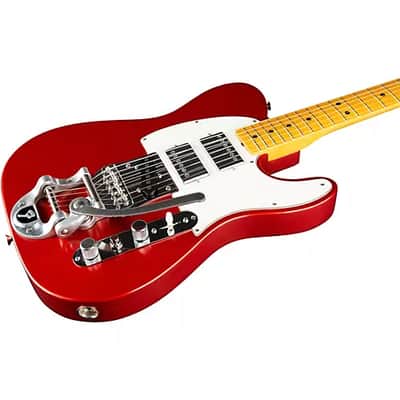 Fender Stories Collection Mike Campbell Red Dog Telecaster Electric Guitar. Maple Fingerboard, Red Dog Red image 5