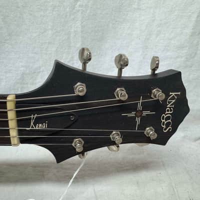Knaggs Kenai T3 Satin Singlecut Guitar with Case 2017 - Burgundy Drift image 7