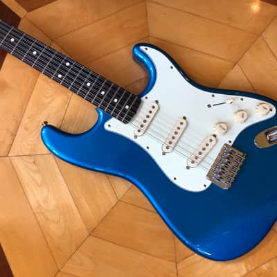 100% original 2004/05 Fender Stratocaster XII ST-12 12 String Electric Guitar Rosewood Blue image 10