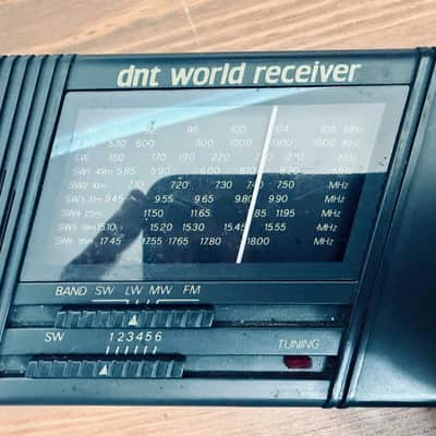 dnt World Receiver Rare Vintage Portable Radio Working 9-Band FM MW LW Warranty image 19
