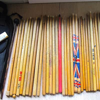 Drum Sticks, Brushes, Mallets, Stick Bag Lot image 3