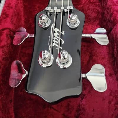 Wal MK1 2012  Black  4 string bass guitar image 12