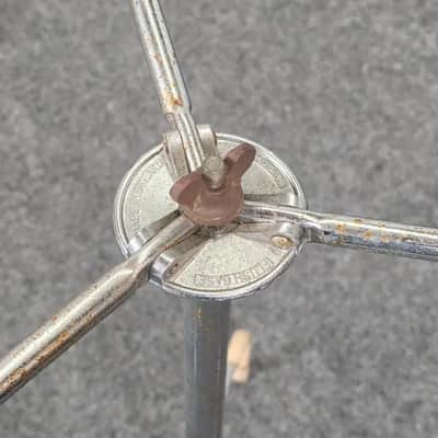 Immagine Used Vintage Premier Olympic Flat Based Snare Drum Stand - Fair - 4