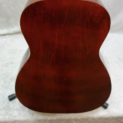 Stella Harmony F-66 USA made acoustic guitar with chipboard case image 8