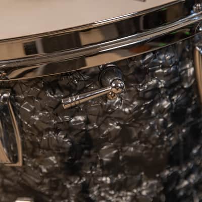 2018 Ludwig Legacy Mahogany Black Diamond Pearl Drum Set image 18