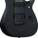Ibanez RGDRB71 Iron Label 7-String Electric Guitar, Ebony Fingerboard, Black
