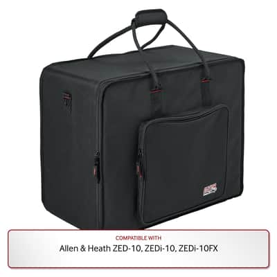 Gator Case for Allen & Heath ZED-10, ZEDi-10, ZEDi-10FX and 4 Microphones image 1