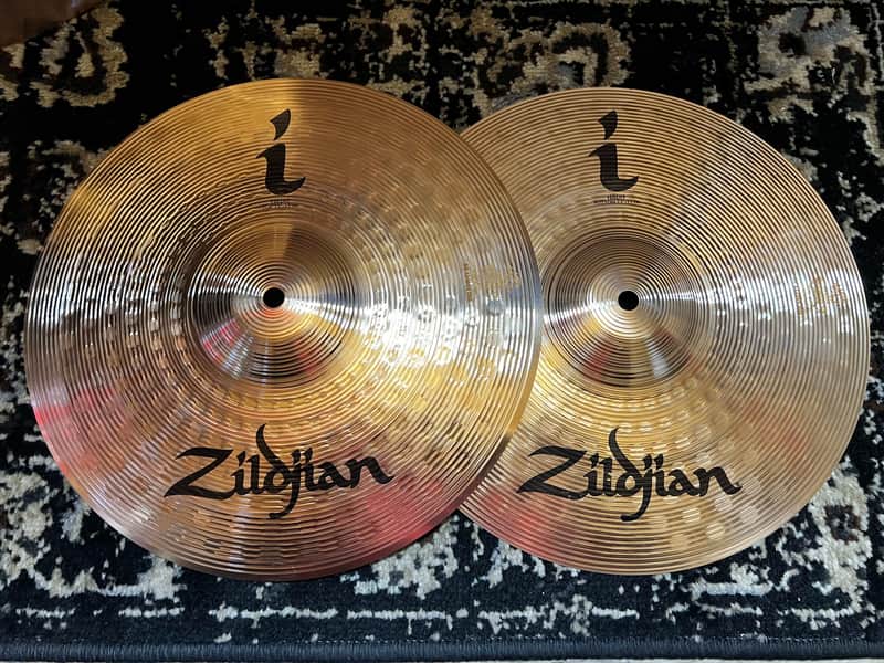 (MINT) Zildjian 13" I Family Hi-Hat Cymbals (Pair) - Traditional image 1