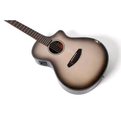 Breedlove Discovery S Concert European Spruce-African Mahogany Acoustic-Electric Guitar Regular Ghost Burst image 3