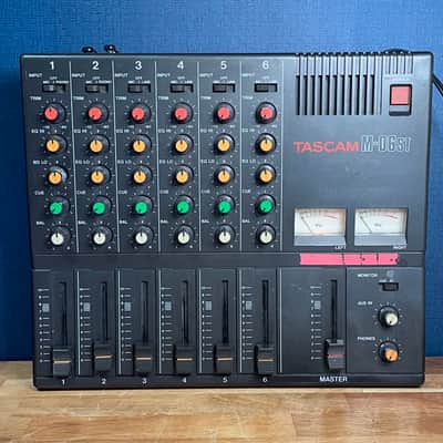 Tascam M-06ST 80s 6 Channel All Stereo Mixer Very Rare