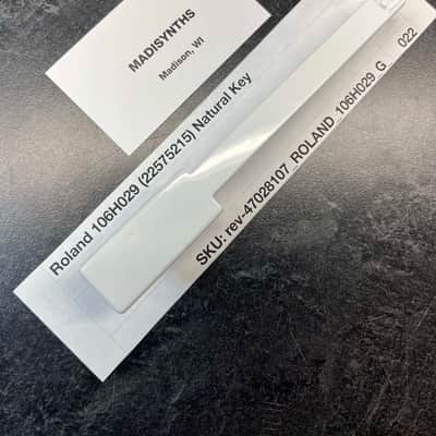 ORIGINAL Roland Replacement G Key (106H029) for Juno-6/60/106, Jupiter-6/8, HS-60, SH-101, VK-09, JX-3P