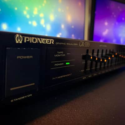 PIONEER GR-333 🌈RaRe🌈 Vintage Stereo Graphic Equalizer image 3