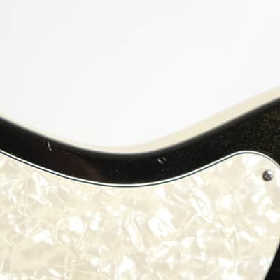 Danelectro Mod 6 Offset Sparkle Black and Cream Electric Guitar Select-O-Matic image 11