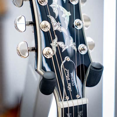 Epiphone Les Paul Custom Bats in Flight Transparent Ebony Burst image 7