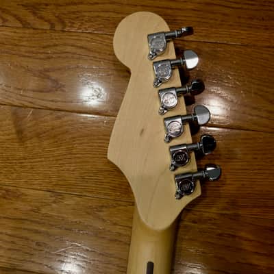 Super-Strat Style Electric Guitar - Natural Finish, Dual Humbucker, w/ Hardshell Case image 16
