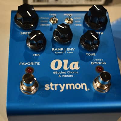 Strymon Ola dBucket Chorus and Vibrato 2010 - Present - Blue image 1