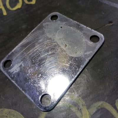 Original Fender Stratocaster 1969 neck plate image 2