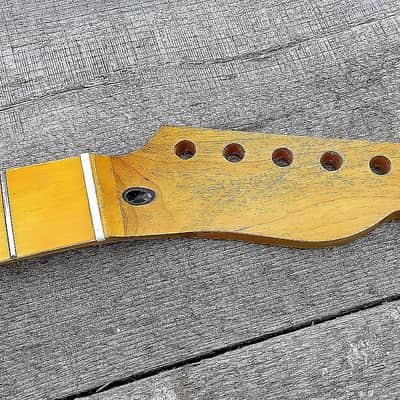 Custom Vintage Relic Maple Nitro T GUITAR NECK replacement fits OEM image 2